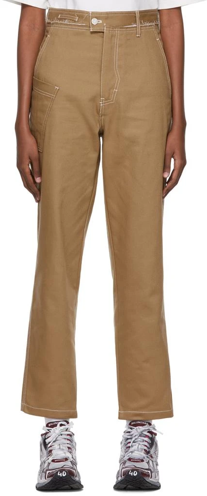 ADER error Beige Homer Jeans 1