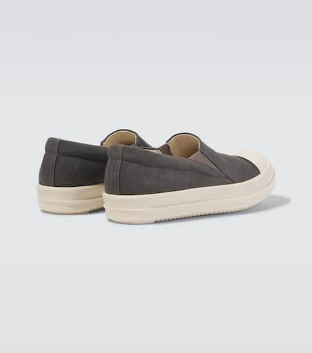 Rick Owens Boat denim slip-on sneakers 6