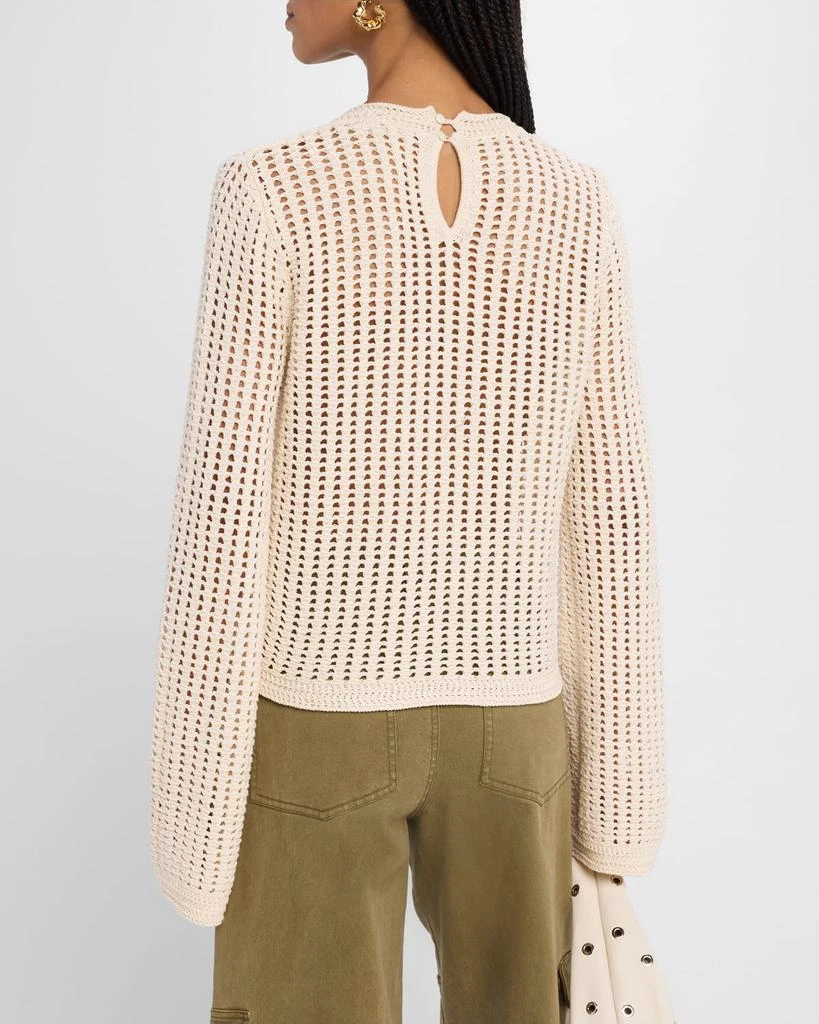 FRAME The Crochet Bell Sweater 3