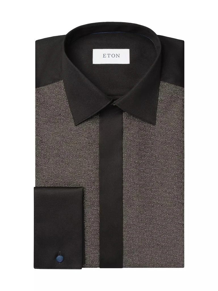 Eton Slim-Fit Striped Cotton Evening Shirt 1