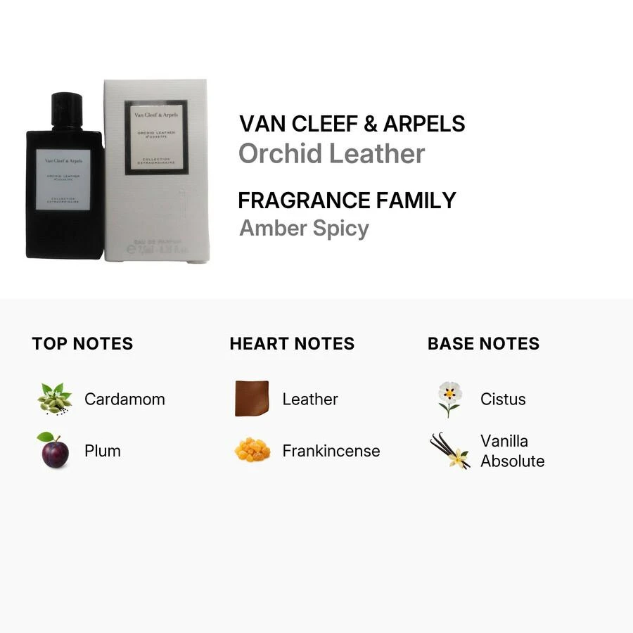 Van Cleef 
Arpels Van Cleef 
Arpels Orchid Leather Unisex EDP 2