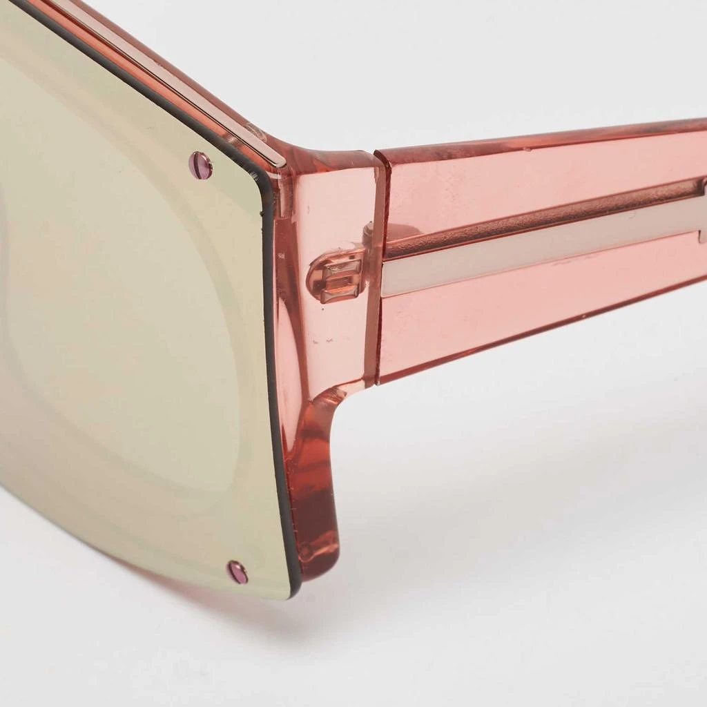 KAREN WALKER Karen Walker Pink Mirrored Salvador Oversized Sunglasses 3