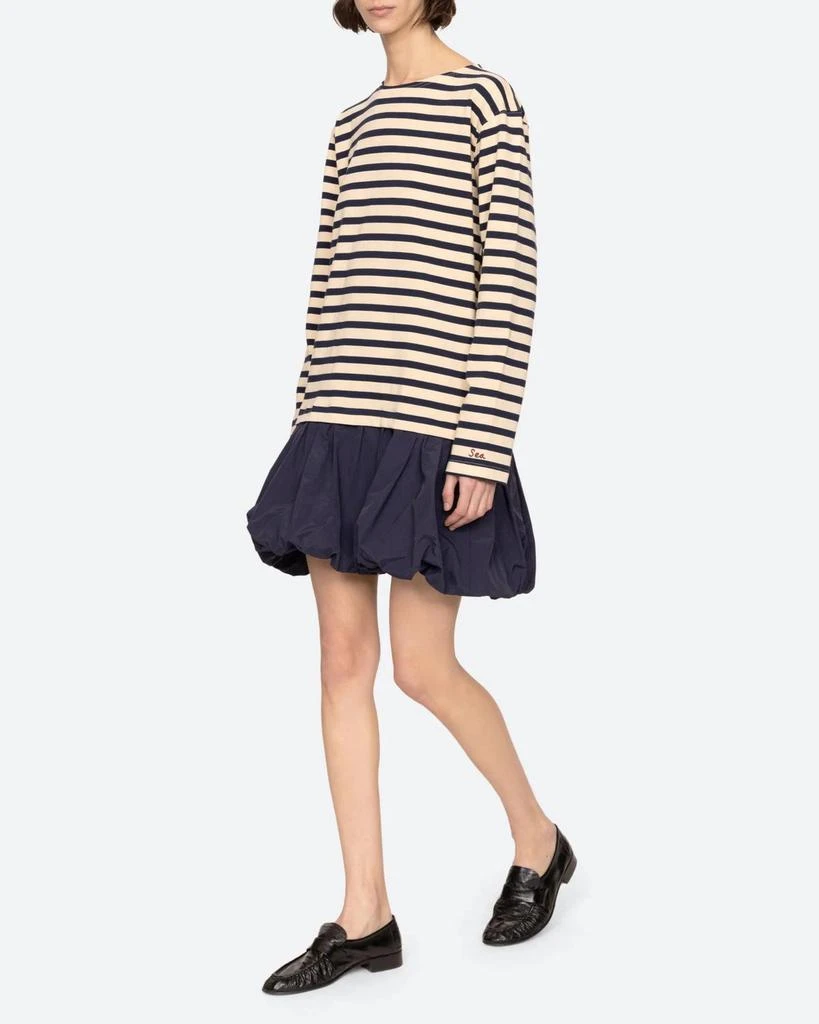 Sea Sea - Athena Solid Combo T-shirt Dress 3