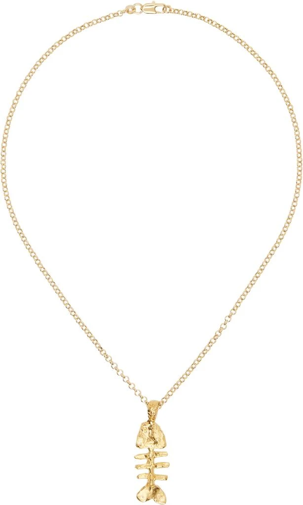 Alighieri Gold 'The Silhouette of Summer' Necklace 1