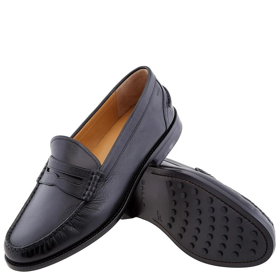 Black Leather Penny Loafers – On Sale Now with Up to 71% Off  display picture 1