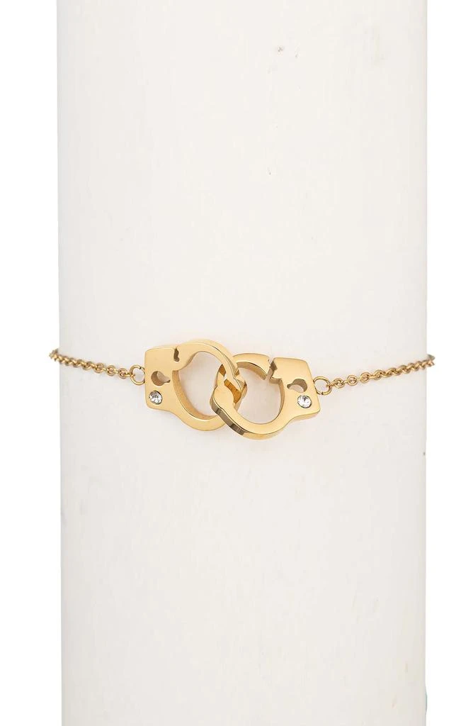 EYE CANDY LOS ANGELES Crystal Handcuff Bracelet 2