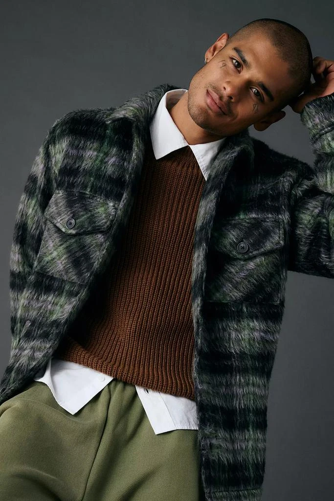 BDG BDG Shaggy Shirt Jacket