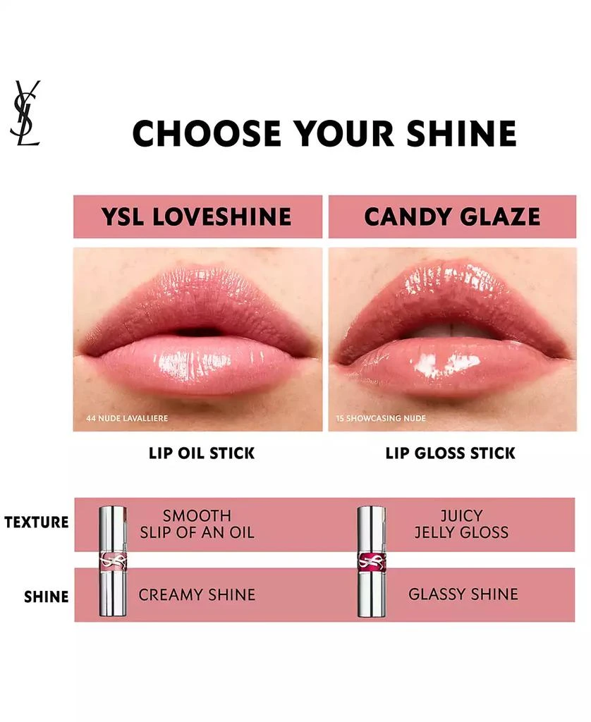 Yves Saint Laurent Candy Glaze Lip Gloss Stick 6