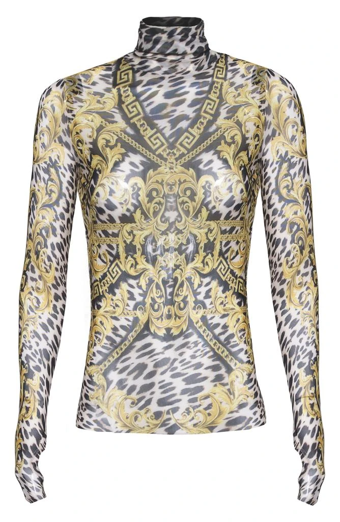 AFRM Zadie Semi Sheer Turtleneck 1