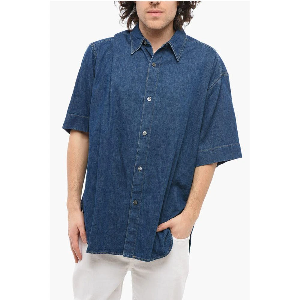 Studio Nicholson and Linen Oversized SORONO Men's Shirt 1