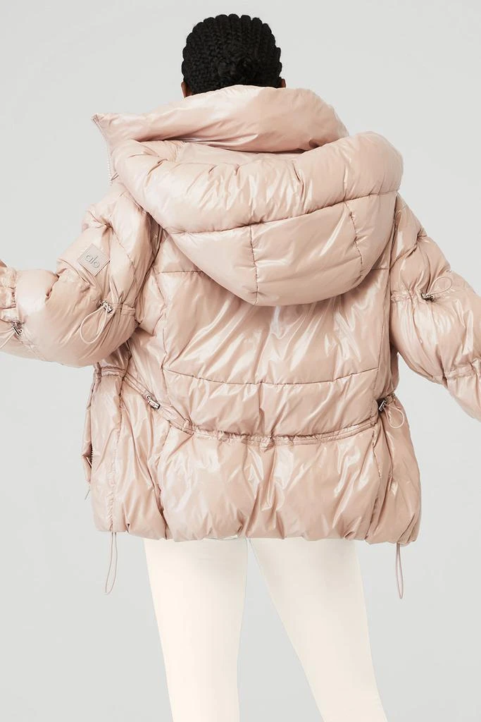 Alo Stunner Puffer Jacket - Dusty Pink 2