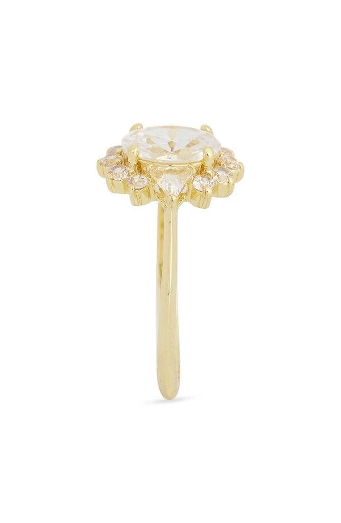 Covet Burst Cubic Zirconia Halo Ring 2