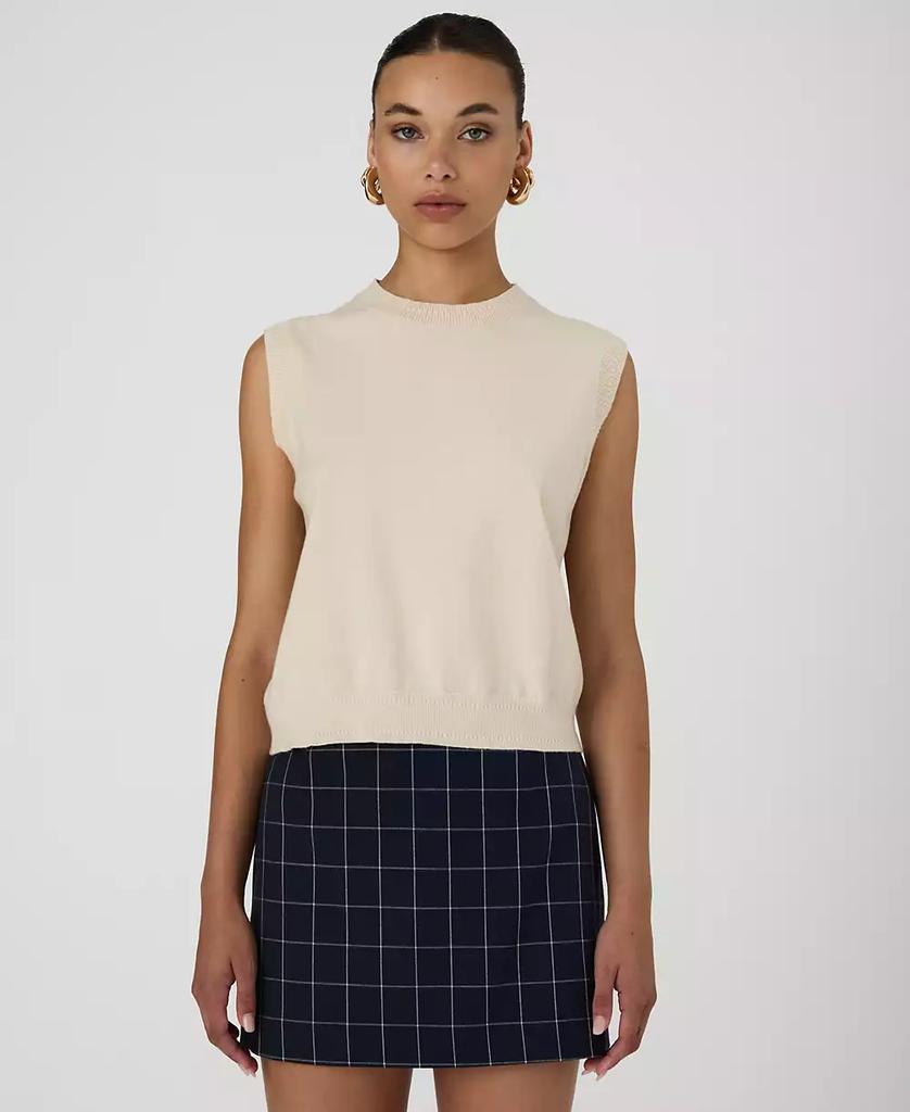 French Connection Women's Cosysoft Crewneck Sweater Vest