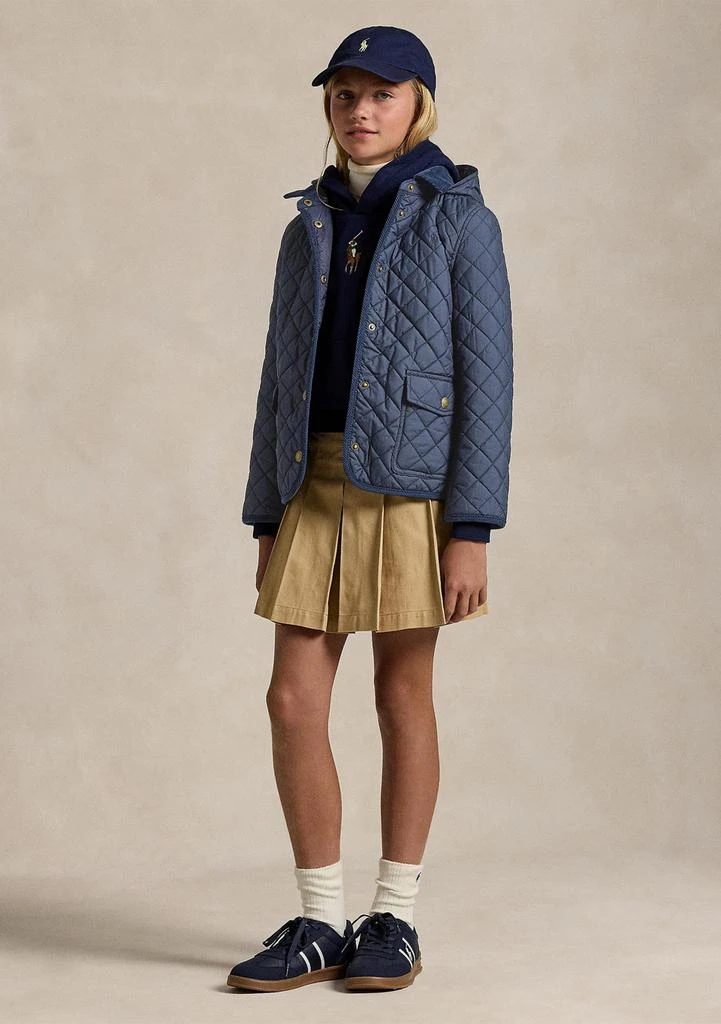 Ralph Lauren Girls 7-16 Quilted Water Repellent Barn Jacket 3
