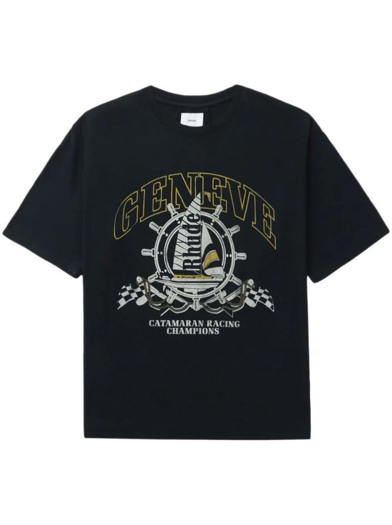 ★hude★ オフホワイト 'Rhude' Regatta Champions Tシャツ Off-White 'Rhude' Regatta Champions T-shirt by Rhude on Sale
