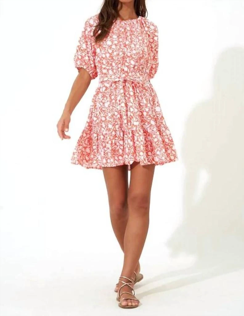 oliphant smocked flirty short dress Oliphant Women's Smocked Flirty Short Dress