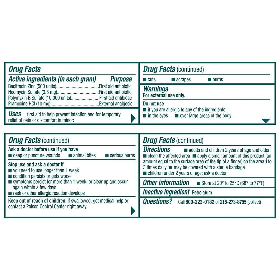 Neosporin + Burn Relief First-Aid Antibiotic Ointment 4