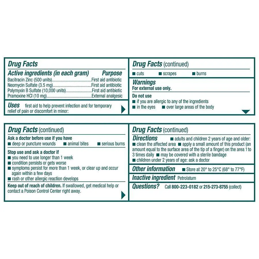 Neosporin + Burn Relief First-Aid Antibiotic Ointment 4