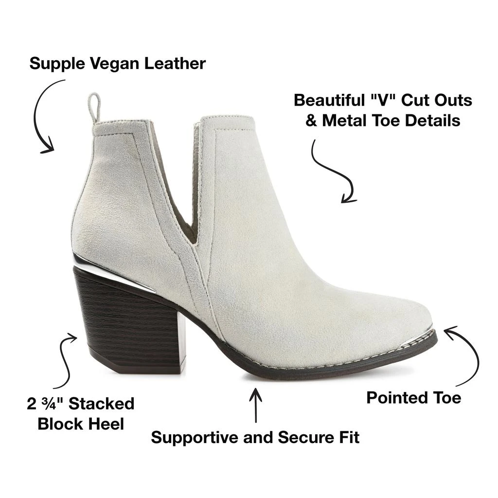 Journee Collection Collection Women's Wide Width Issla Bootie 5