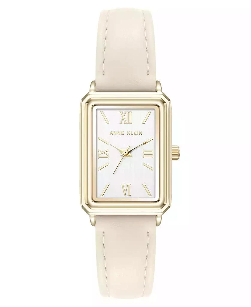 Gold and Cream Women\'s Quartz Watch Anne Klein Ladies Quartz Watch Gold Tone Cream Enamel  main image 3