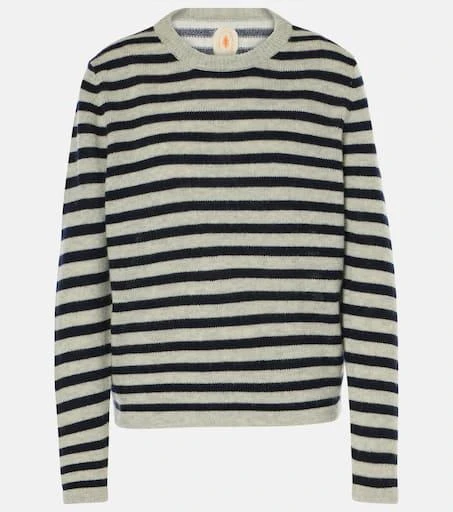 Jardin des Orangers Striped wool and cashmere sweater 1