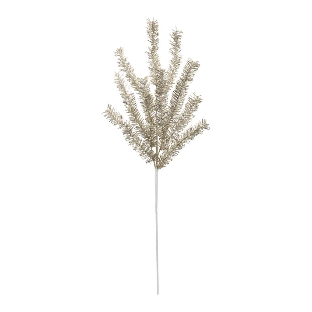 Hivvago Glittered Pine Spray (Set of 6) 2
