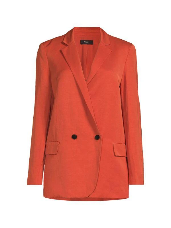 Theory Double Breasted Blazer 3