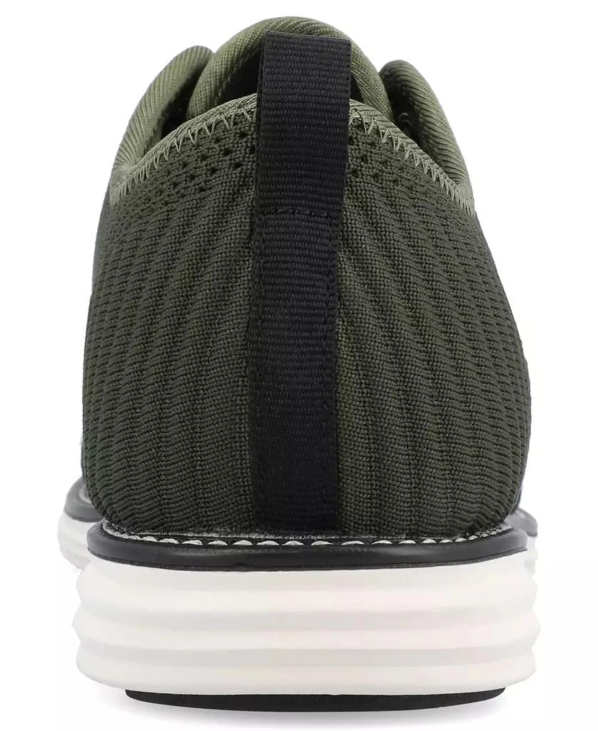 Vance Co. Men's Novak Tru Comfort Foam Knit Lace-Up Round Toe Dress Shoes 3