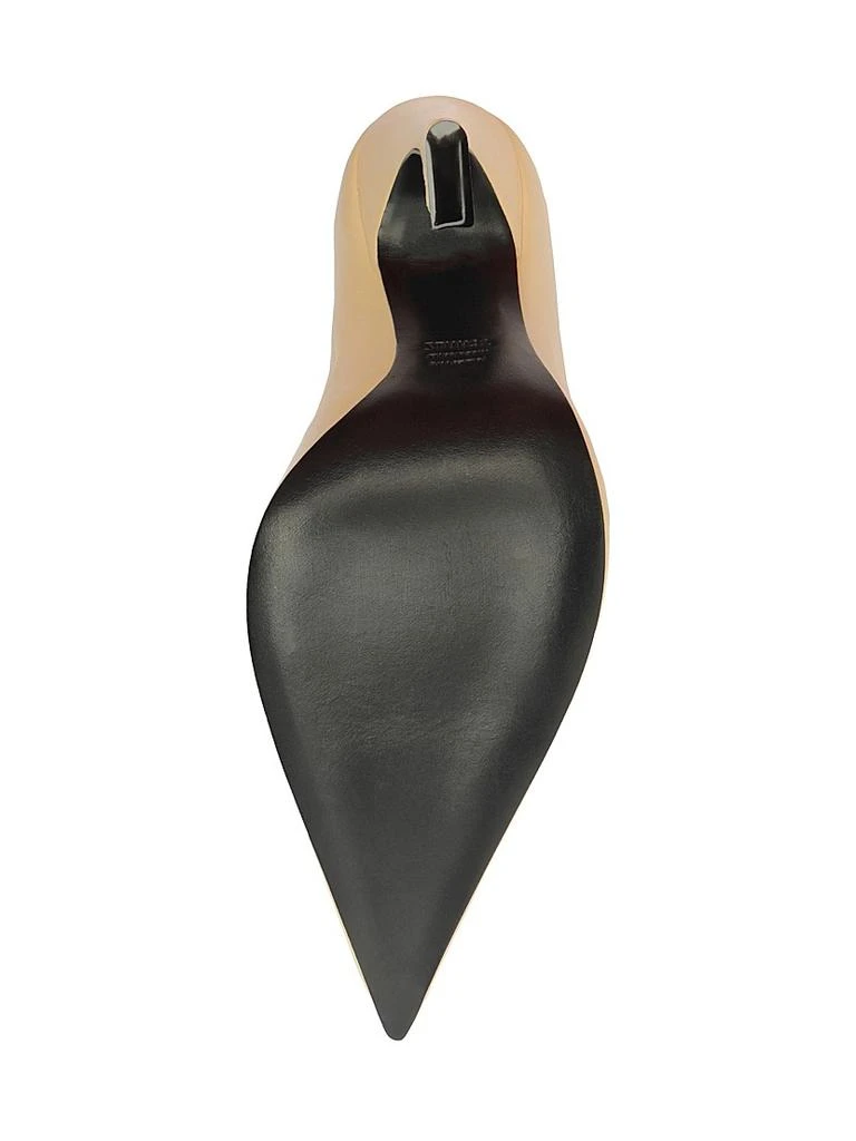 Schutz Lexi Leather Sculptural-Heel Pumps 8