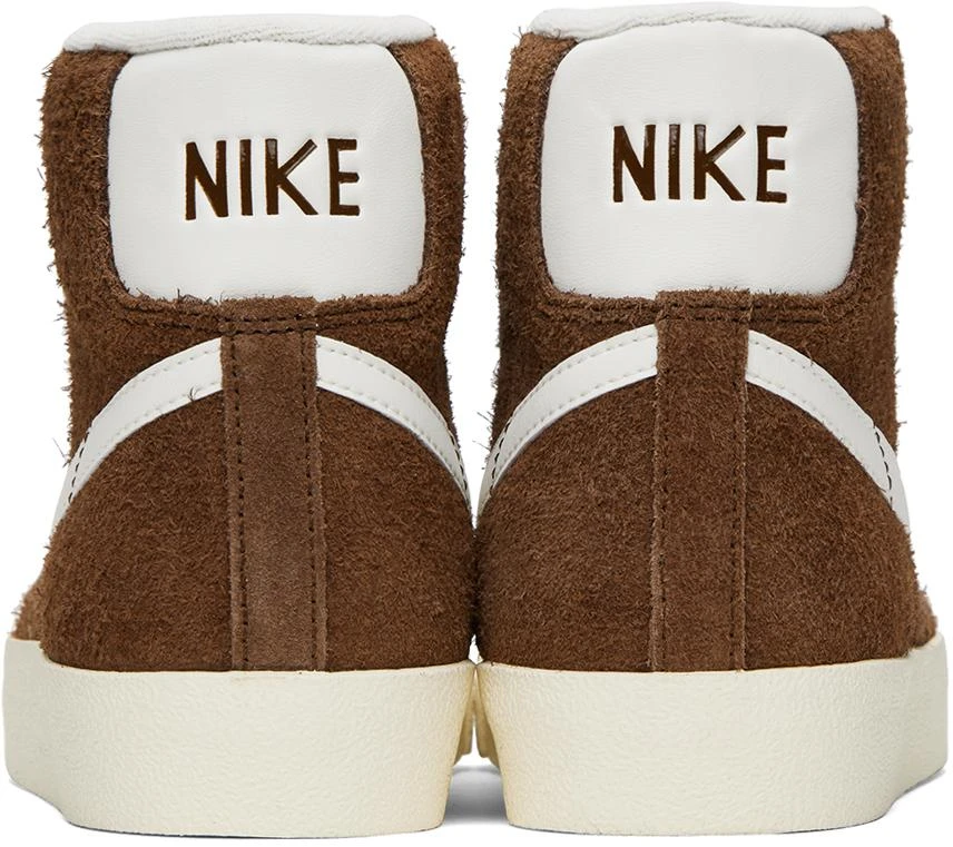 NIKE Brown Blazer Mid '77 Vintage Sneakers 2