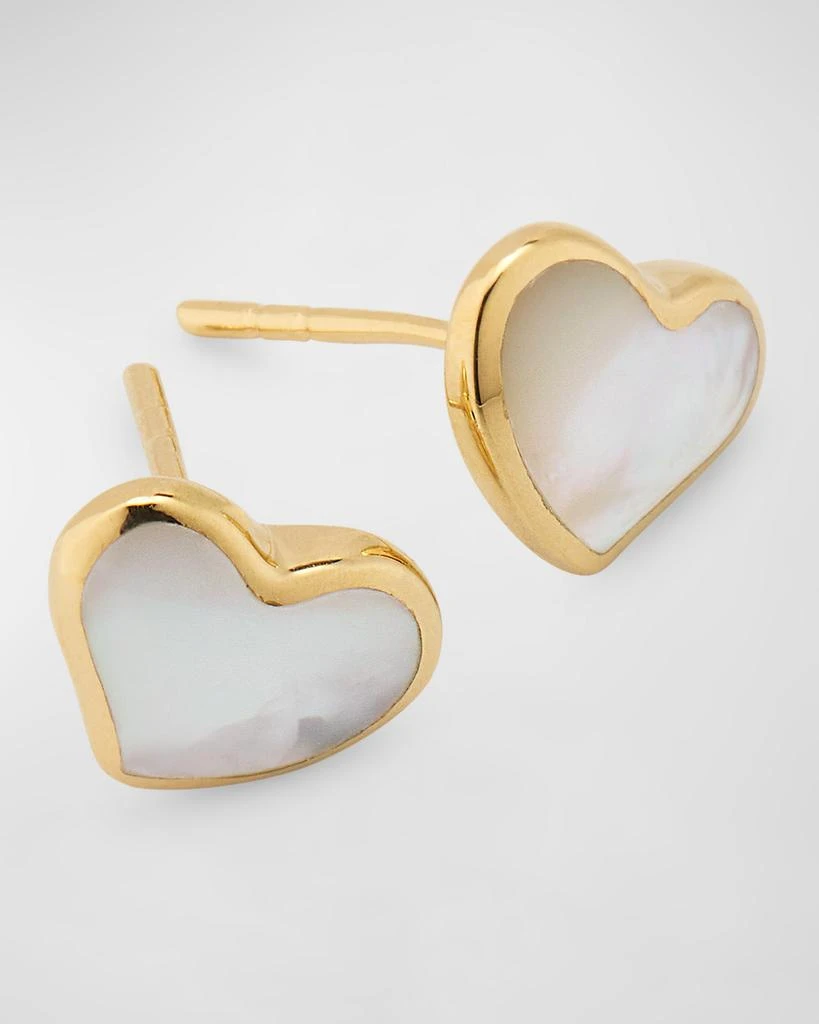 Jan Leslie Heart Stud Earrings 3