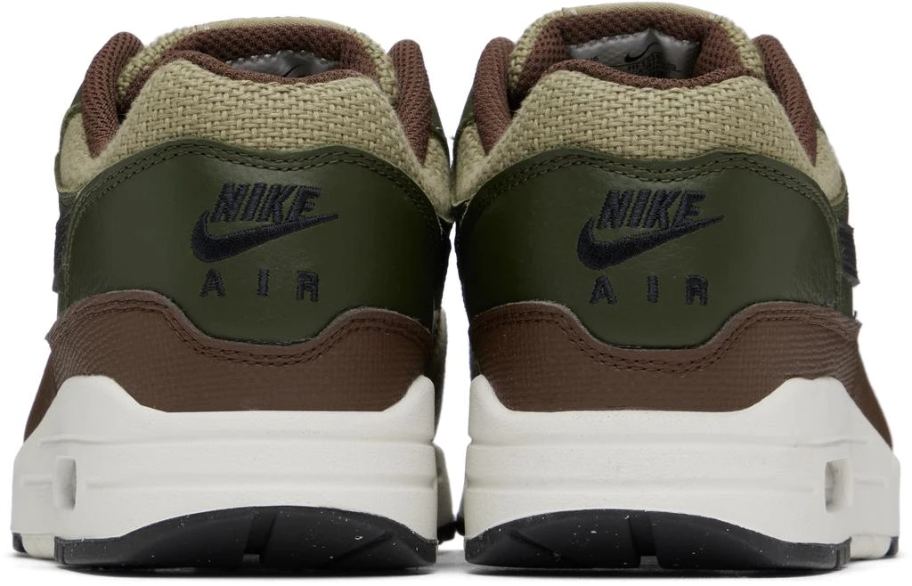NIKE Khaki Air Max 1 Essential Premium Sneakers 2