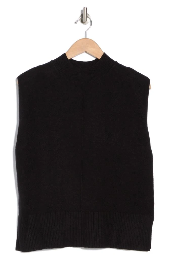 Three Dots Seamed Sleeveless Sweater 4