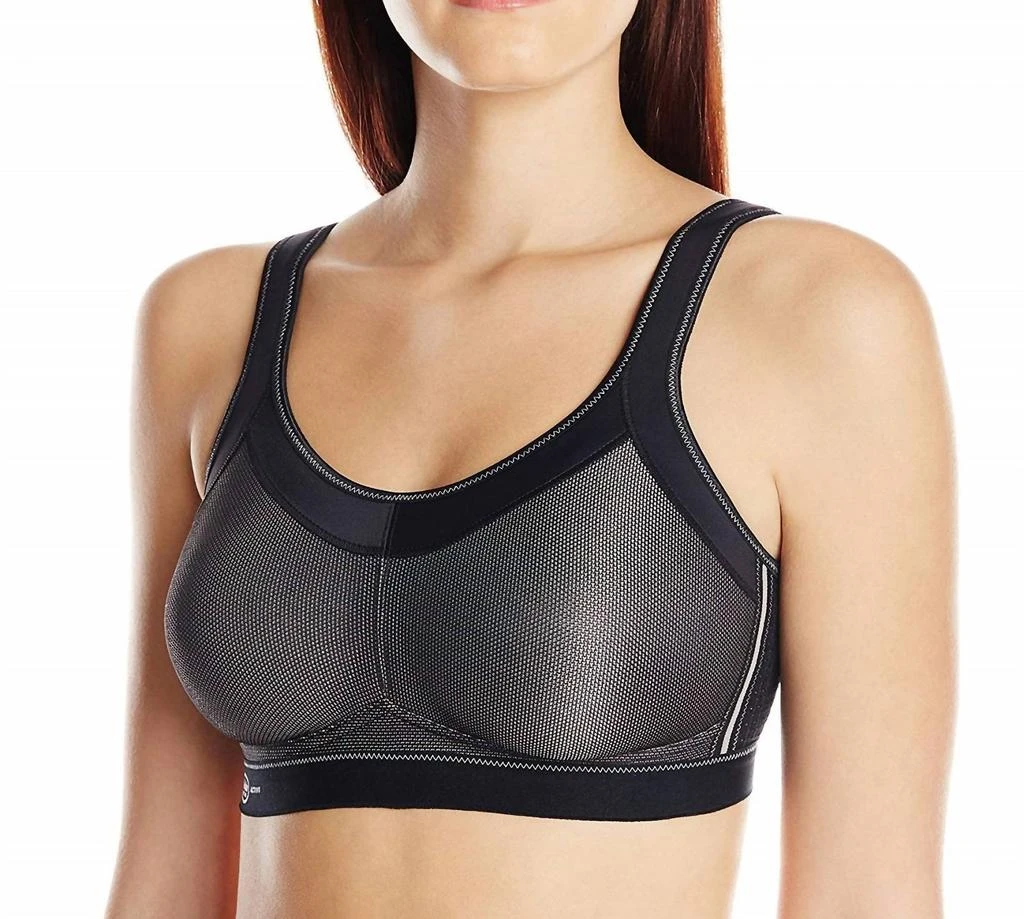 Anita High Impact Momentum No Wire Sport Bra In Black