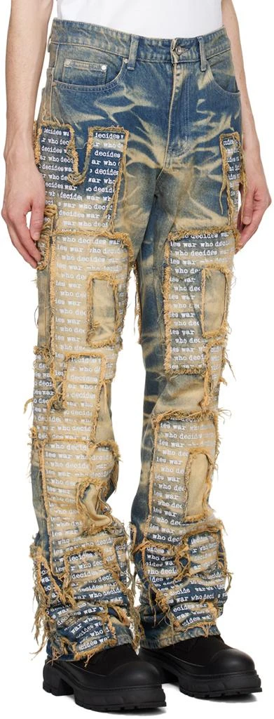 Who Decides War Blue WDW Overlay Jeans 2