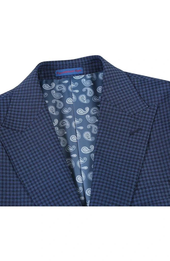 English Laundry Peaked Lapel Wool Blend Two-Piece Suit 5