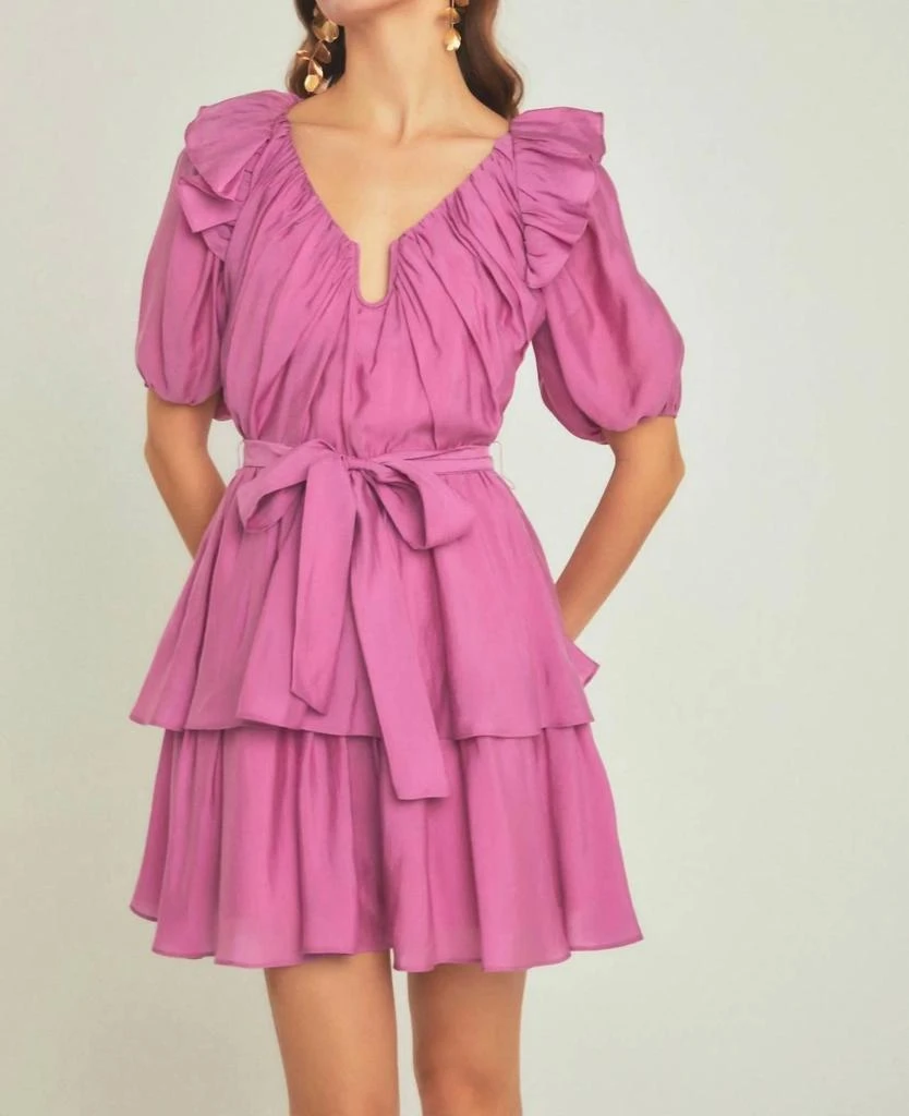 2.7 AUGUST APPAREL 2.7 August Apparel - Sunset Sonnet Dress 1