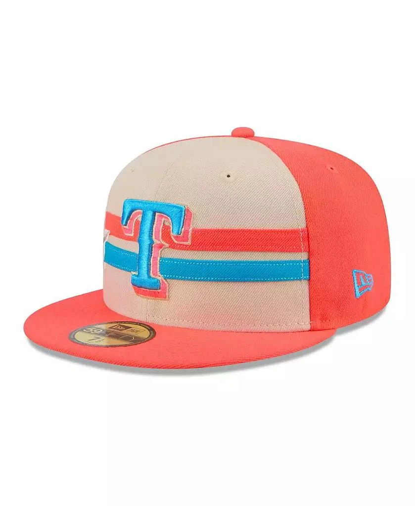 New Era Men's Cream Texas Rangers 2024 MLB All-Star Game 59FIFTY Fitted Hat 3