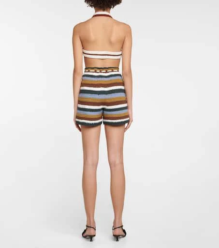 Khaite Jolie cashmere halterneck bralette 3