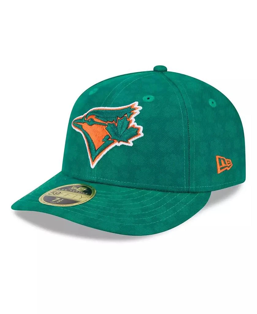New Era Men's Kelly Green Toronto Blue Jays St. Patrick's Day Low Profile 59FIFTY Fitted Hat 1