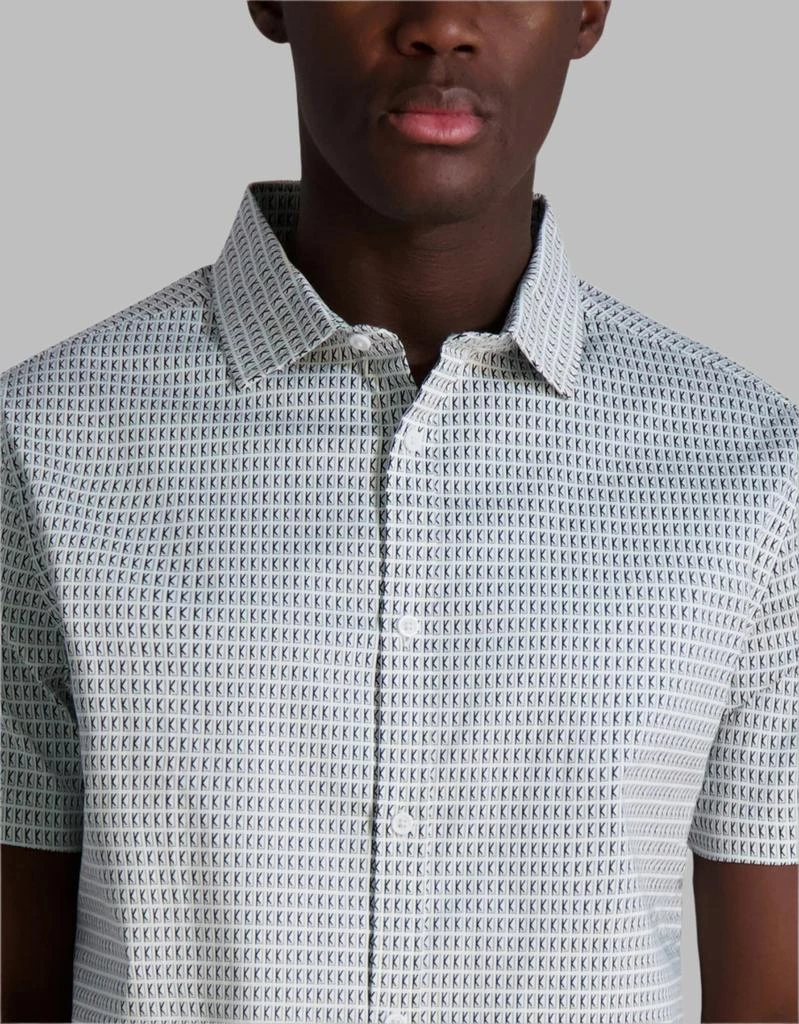 Karl Lagerfeld Paris ALL OVER PRINTED SHORT SLEEVE SHIRT 5