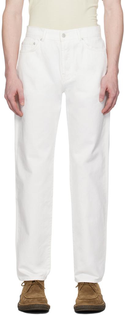 Officine Générale White Tyler Jeans