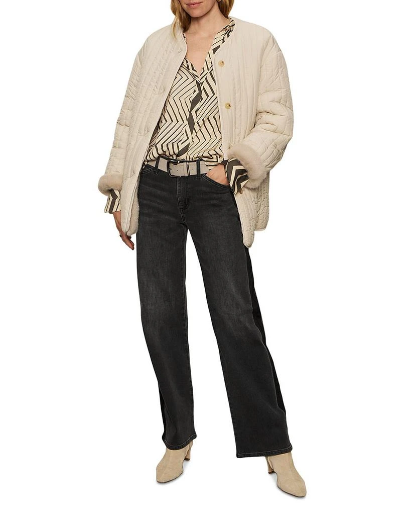 Sanctuary Reversible Faux Fur Liner Jacket 8