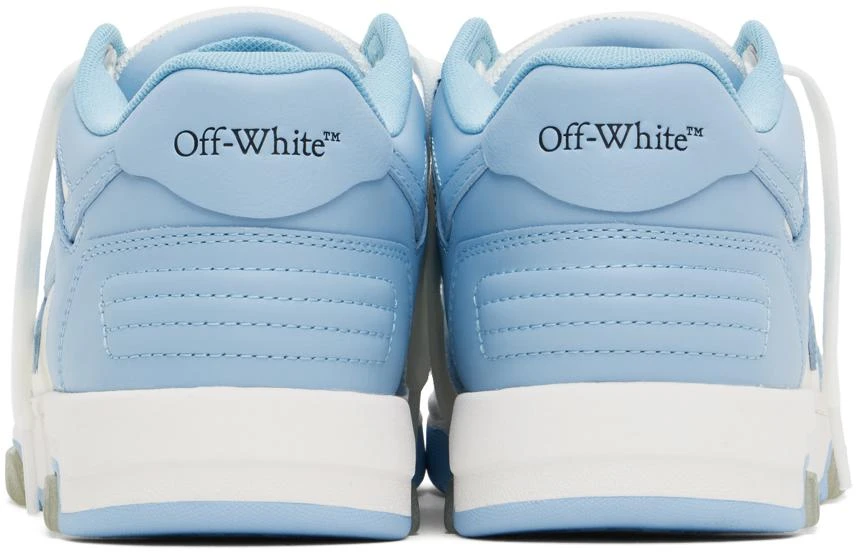 Off-White White 
Blue Out Of Office Sneakers 2