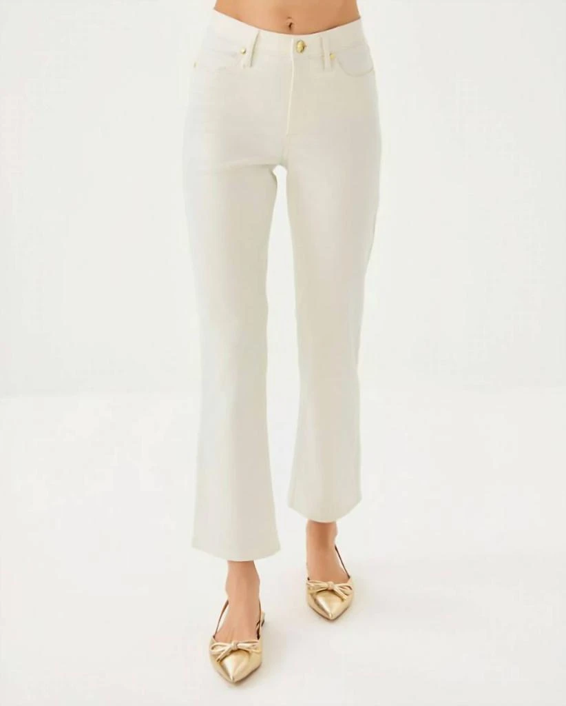 Lilly Pulitzer Lilly Pulitzer - Liza Shimmer Crop Flare Jeans 4