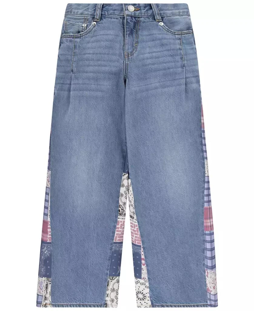 Levi's Big Girls Printed Insets High-Rise Baggy Jeans 1