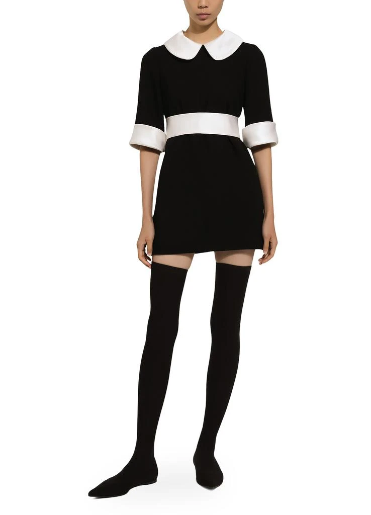 Dolce & Gabbana Short wool crepe dress 5