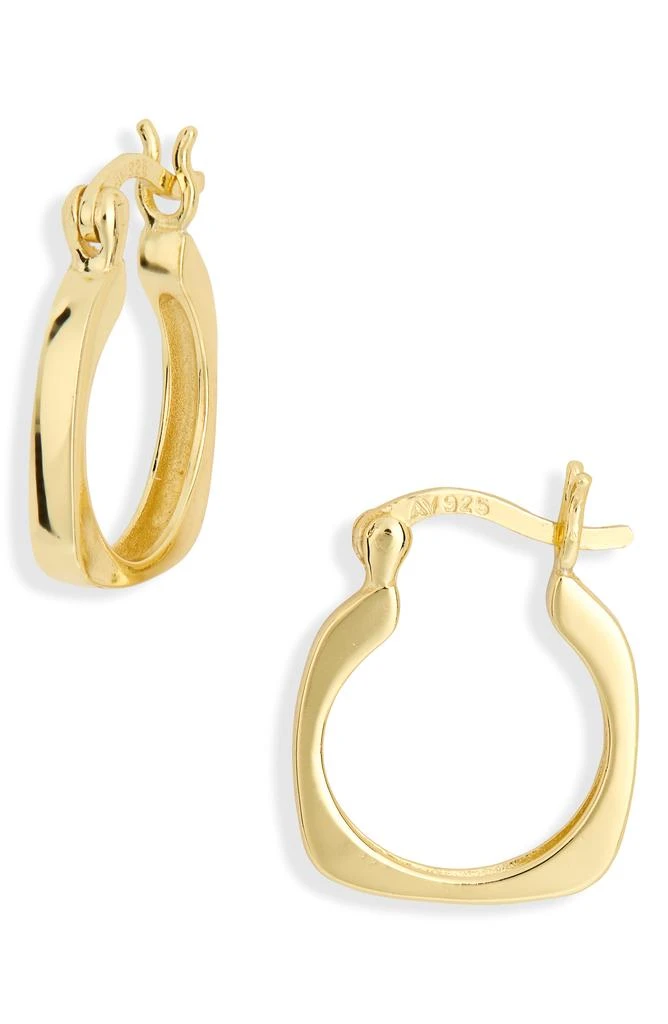 Argento Vivo Sterling Silver Hoop Earrings