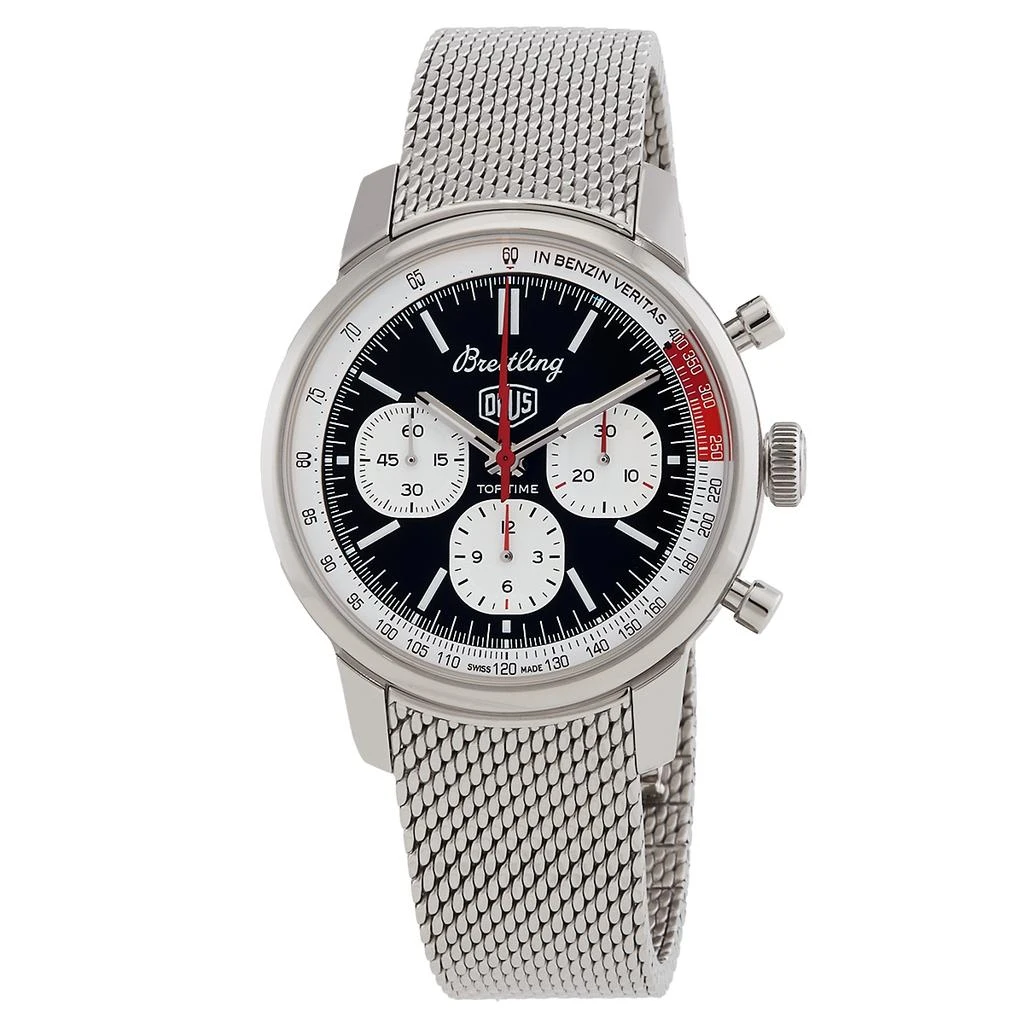 BREITLING Breitling Top Time B01 Dues 41mm Black Dial Men's Watch AB01765A1B1A1