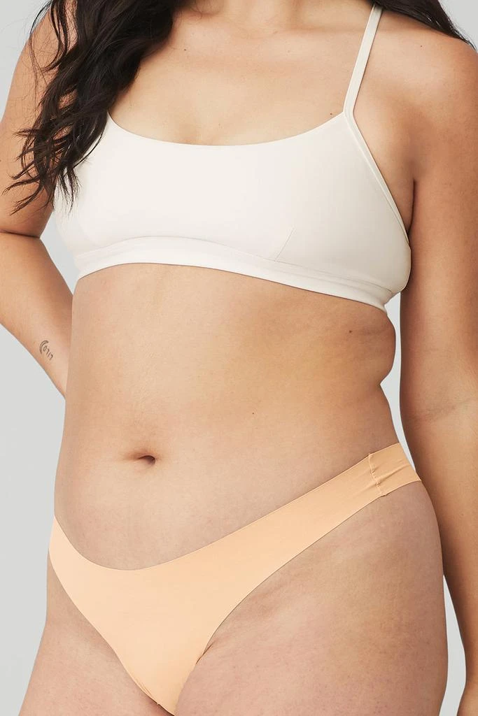 Alo Airbrush Invisible Thong - Champagne 8